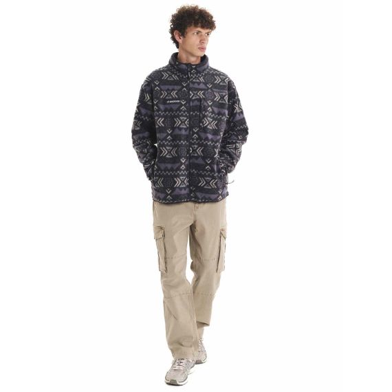 Emerson Ανδρική Ζακέτα Fleece 252.EM290.122 PR548 Off Black - ΝΕΕΣ ΠΑΡΑΛΑΒΕΣ στο Bodyman
