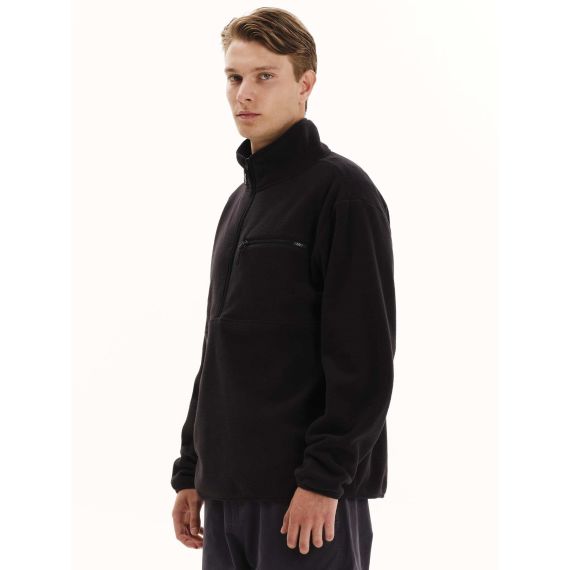 Emerson Ανδρικό Μακρυμάνικο Fleece 252.EM28.06 Black Half Zip - ΝΕΕΣ ΠΑΡΑΛΑΒΕΣ στο Bodyman
