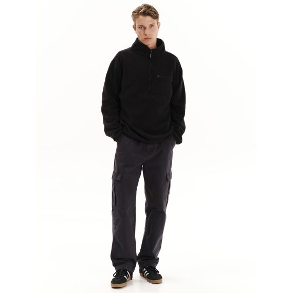 Emerson Ανδρικό Μακρυμάνικο Fleece 252.EM28.06 Black Half Zip - ΝΕΕΣ ΠΑΡΑΛΑΒΕΣ στο Bodyman