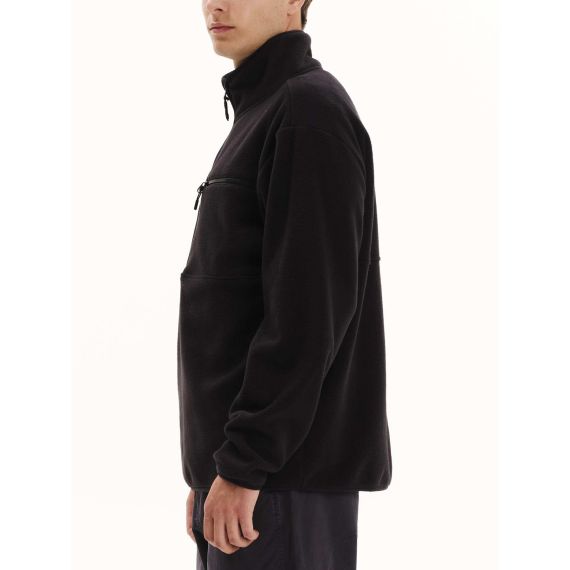 Emerson Ανδρικό Μακρυμάνικο Fleece 252.EM28.06 Black Half Zip - ΝΕΕΣ ΠΑΡΑΛΑΒΕΣ στο Bodyman