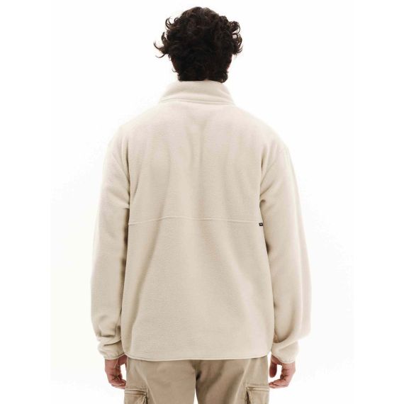 Emerson Ανδρικό Μακρυμάνικο Fleece 252.EM28.06 Clay Grey Half Zip - ΝΕΕΣ ΠΑΡΑΛΑΒΕΣ στο Bodyman