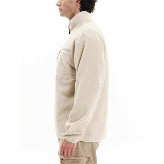 Emerson Ανδρικό Μακρυμάνικο Fleece 252.EM28.06 Clay Grey Half Zip - ΝΕΕΣ ΠΑΡΑΛΑΒΕΣ στο Bodyman