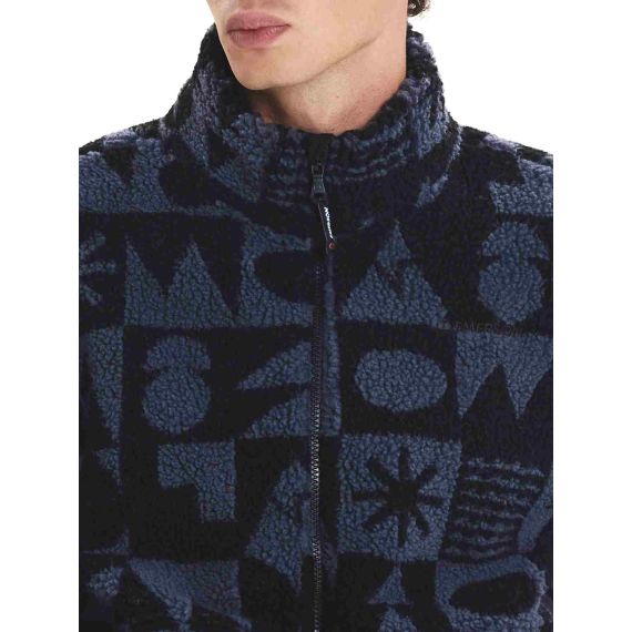 Emerson Ανδρικό Φούτερ Sherpa 252.EM290.406 PR542 D.Blue - ΝΕΕΣ ΠΑΡΑΛΑΒΕΣ στο Bodyman