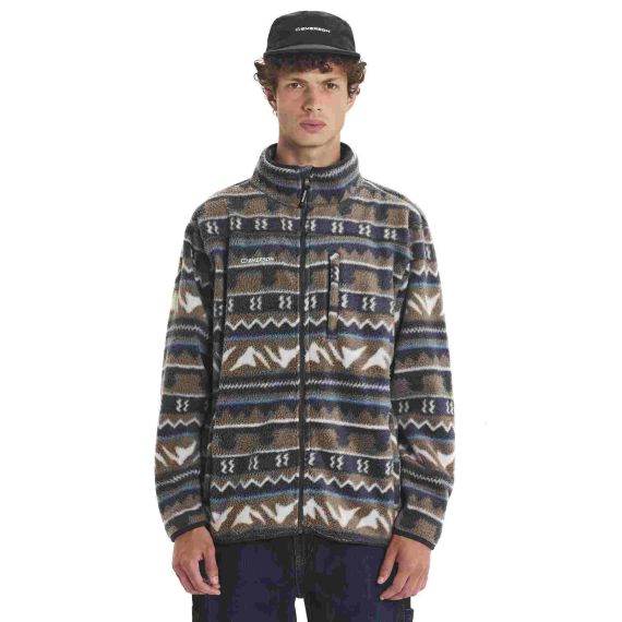 Emerson Ανδρική Ζακέτα Fleece 252.EM290.122 PR538 Dusty Olive - Ζακέτες στο Bodyman