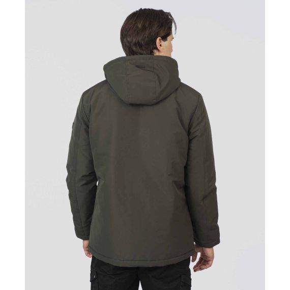 Rebase Ανδρικό Μπουφάν 252RJK-2050 DK Khaki - ΝΕΕΣ ΠΑΡΑΛΑΒΕΣ στο Bodyman