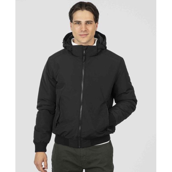 Rebase Ανδρικό Μπουφάν 252RJK-2049 Black - ΝΕΕΣ ΠΑΡΑΛΑΒΕΣ στο Bodyman