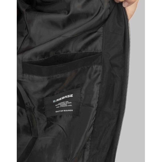 Rebase Ανδρικό Μπουφάν Puffer 252RJK-2072 Black - ΝΕΕΣ ΠΑΡΑΛΑΒΕΣ στο Bodyman