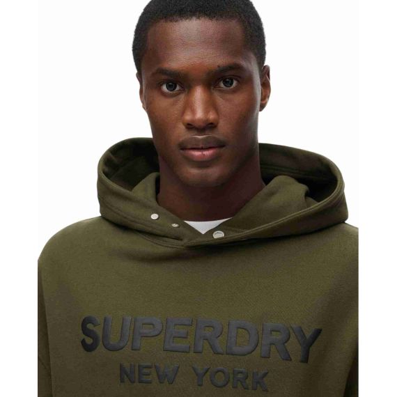 Superdry Ανδρικό Φούτερ Loose M2013726A-ZC3-Luxury-Sport-Army-Khaki - Φούτερ Κουκούλα  στο Bodyman Superdry Ανδρικό Φούτερ Loose M2013726A-ZC3-Luxury-Sport-Army-Khaki - Φούτερ Κουκούλα  στο Bodyman