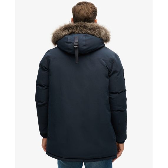 Superdry Ανδρικό Μπουφάν Parka Everest M5011929A-98T Navy - ΝΕΕΣ ΠΑΡΑΛΑΒΕΣ στο Bodyman