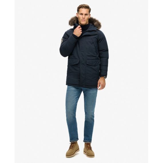 Superdry Ανδρικό Μπουφάν Parka Everest M5011929A-98T Navy - ΝΕΕΣ ΠΑΡΑΛΑΒΕΣ στο Bodyman