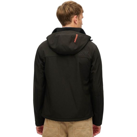 Superdry Ανδρικό Μπουφάν Soft Shell Trekker M5012103A-02A Black - ΝΕΕΣ ΠΑΡΑΛΑΒΕΣ στο Bodyman