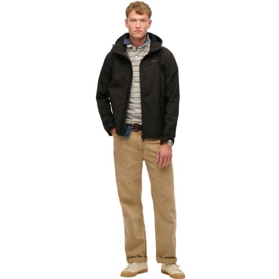 Superdry Ανδρικό Μπουφάν Soft Shell Trekker M5012103A-02A Black - ΝΕΕΣ ΠΑΡΑΛΑΒΕΣ στο Bodyman