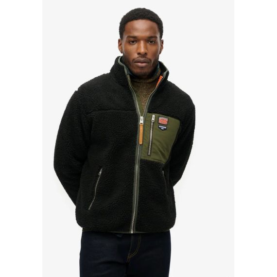 Superdry Ανδρική Ζακέτα Πρόβατο M2014141A-02A Vintage Retro Zip Fleece - ΝΕΕΣ ΠΑΡΑΛΑΒΕΣ στο Bodyman