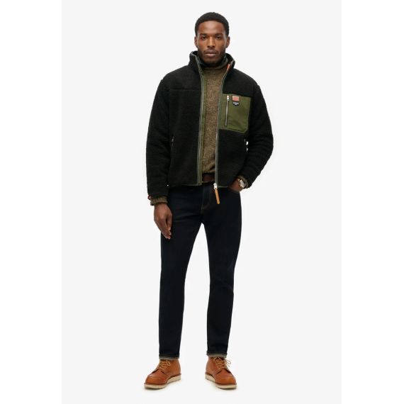 Superdry Ανδρική Ζακέτα Πρόβατο M2014141A-02A Vintage Retro Zip Fleece - ΝΕΕΣ ΠΑΡΑΛΑΒΕΣ στο Bodyman