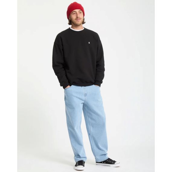 Volcom Ανδρικό Φούτερ Λαιμόκοψη A4632502-BLK Single Stone Crew - ΝΕΕΣ ΠΑΡΑΛΑΒΕΣ στο Bodyman