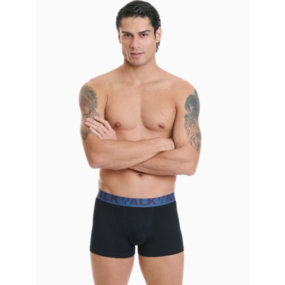 Walk Ανδρικά Boxer 2Pack W1755-1-0202 Black - Boxer στο Bodyman
