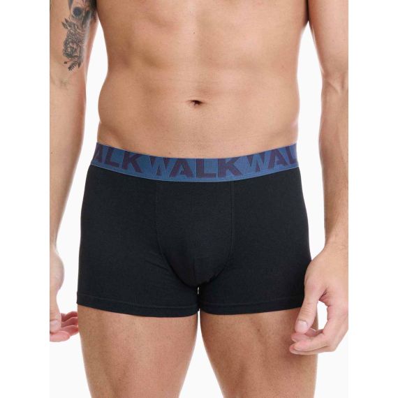 Walk Ανδρικά Boxer 2Pack W1755-1-0202 Black - Boxer στο Bodyman