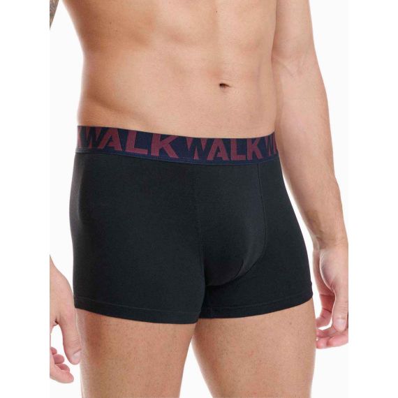 Walk Ανδρικά Boxer 2Pack W1755-1-0202 Black - Boxer στο Bodyman