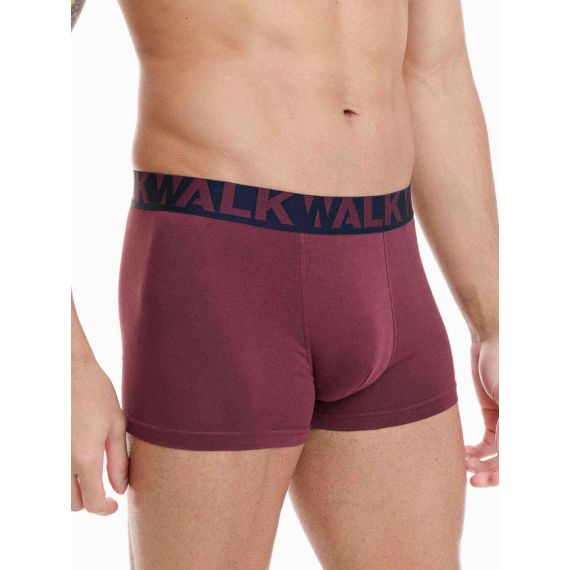 Walk Ανδρικά Boxer 2Pack W1755-1-0327 Blue Grena - ΝΕΕΣ ΠΑΡΑΛΑΒΕΣ στο Bodyman