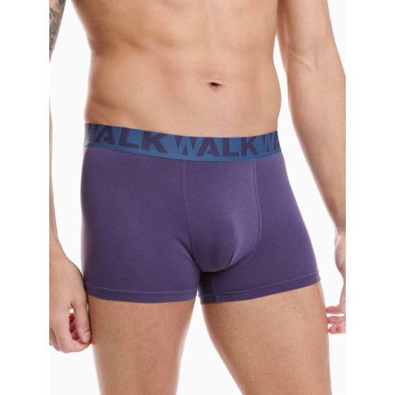 Walk Ανδρικά Boxer 2Pack W1755-1-0755 Raf Mauve - Boxer στο Bodyman