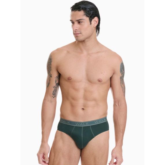 Walk Ανδρικά Slip 2Pack W1757-2440 Khaki Green - ΝΕΕΣ ΠΑΡΑΛΑΒΕΣ στο Bodyman