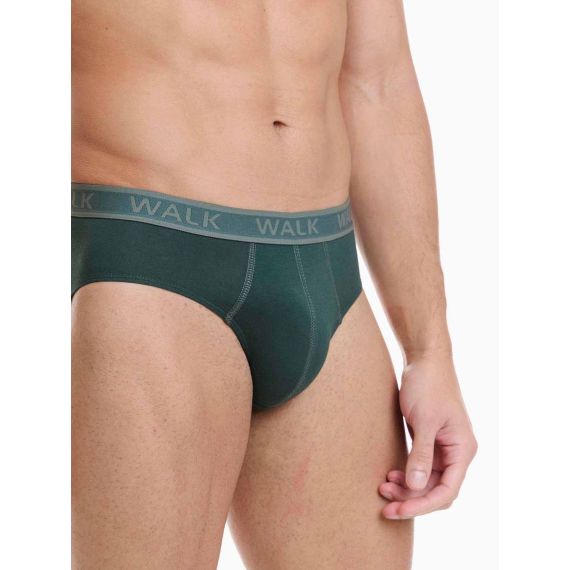 Walk Ανδρικά Slip 2Pack W1757-2440 Khaki Green - ΝΕΕΣ ΠΑΡΑΛΑΒΕΣ στο Bodyman