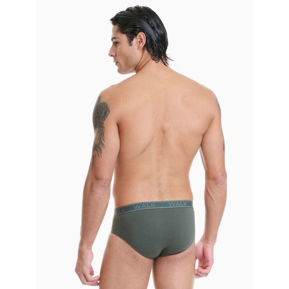 Walk Ανδρικά Slip 2Pack W1757-2440 Khaki Green - ΝΕΕΣ ΠΑΡΑΛΑΒΕΣ στο Bodyman