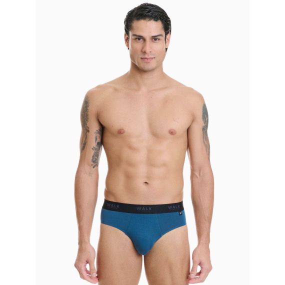 Walk Ανδρικό Slip Bamboo W1775-87 Petrol - ΝΕΕΣ ΠΑΡΑΛΑΒΕΣ στο Bodyman