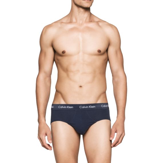 Calvin Klein 3 Pack Slip U2661G-4KU Black Blue Royal - Slip στο Bodyman