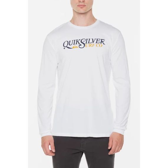 Quiksilver T-Shirt EQYZT06592-WBB0 Denial Twist White - Mακρυμάνικες στο Bodyman