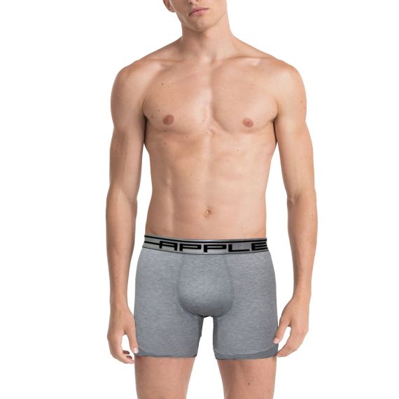 Apple Boxer Μακρύ πόδι 0110944 Grey Black