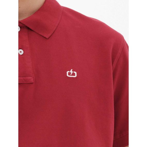 Emerson Polo T-Shirt 221.EM35.69GD Red - Polo μπλούζες στο Bodyman