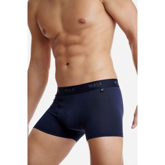 Walk Boxer Bamboo W1770-03 Dark Blue - Boxer στο Bodyman