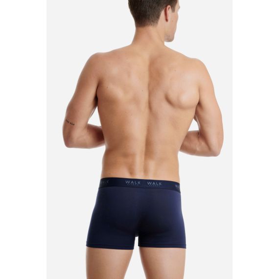 Walk Boxer Bamboo W1770-03 Dark Blue - Boxer στο Bodyman