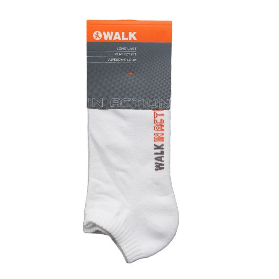 Walk Κάλτσα Κοντή W124-01 White - Κάλτσες στο Bodyman