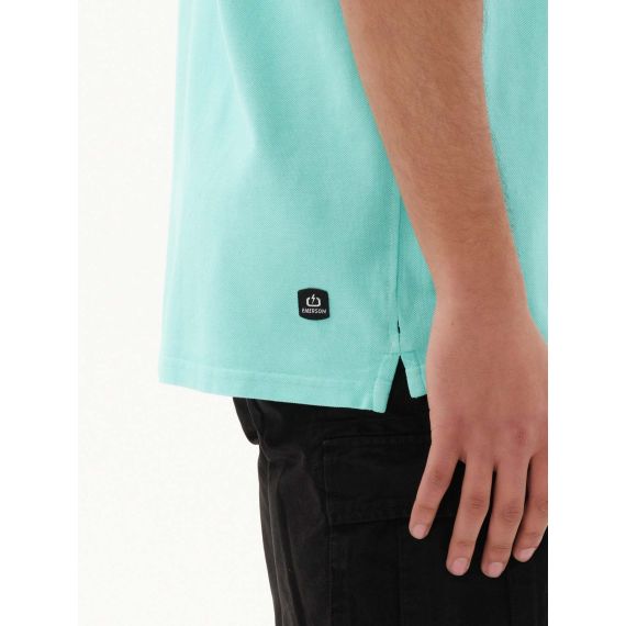 Emerson Polo T-Shirt 231.EM35.69GD Turquoise - Polo μπλούζες στο Bodyman