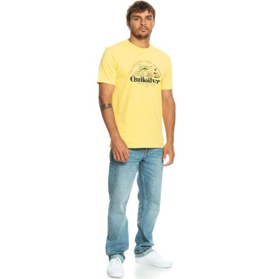 Quiksilver T-Shirt EQYZT07277-YFB0 Sunset Wave Yellow - T-Shirt  στο Bodyman