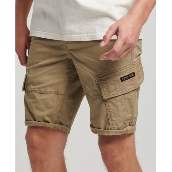 Superdry Βερμούδα Cargo M7110300A-DDP Vintage Core Stone Wash - Βερμούδες στο Bodyman