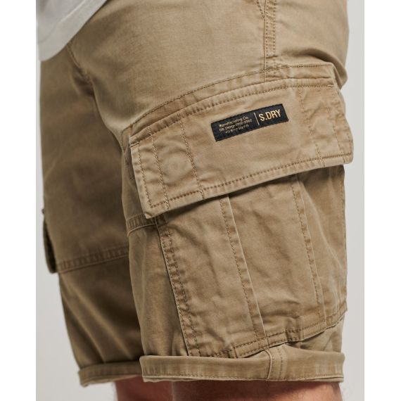 Superdry Βερμούδα Cargo M7110300A-DDP Vintage Core Stone Wash - Βερμούδες στο Bodyman