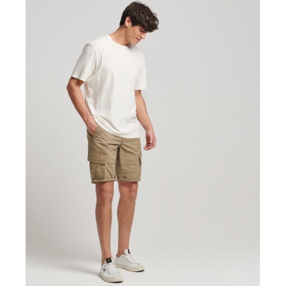 Superdry Βερμούδα Cargo M7110300A-DDP Vintage Core Stone Wash - Βερμούδες στο Bodyman