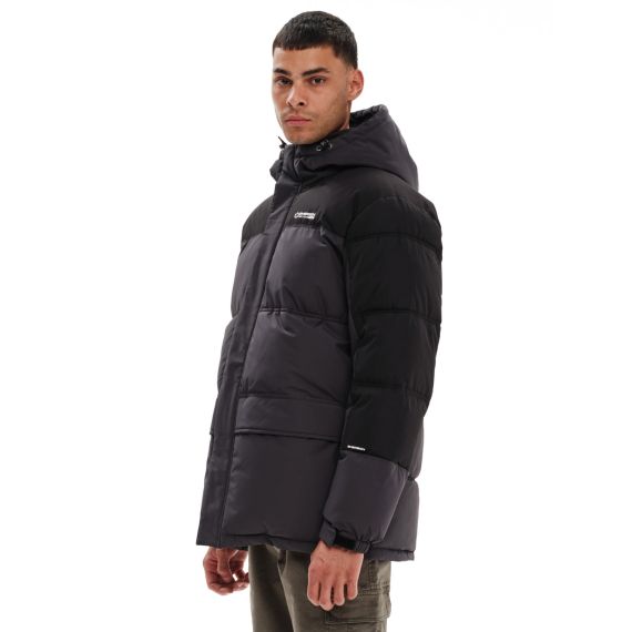 Emerson Μπουφάν 232.EM10.57 Ebony/Black Puffer - Μπουφάν στο Bodyman