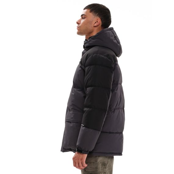Emerson Μπουφάν 232.EM10.57 Ebony/Black Puffer - Μπουφάν στο Bodyman