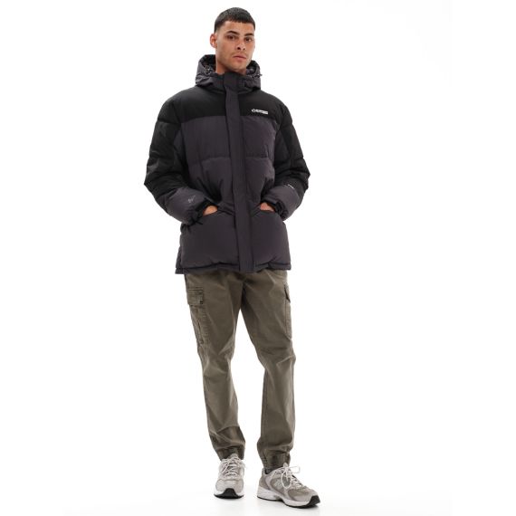 Emerson Μπουφάν 232.EM10.57 Ebony/Black Puffer - Μπουφάν στο Bodyman