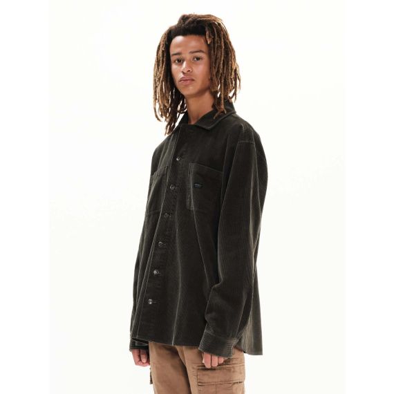 Emerson πουκάμισο 232.EM60.22A Overshirt Olive - Μακρυμάνικα Πουκάμισα  στο Bodyman