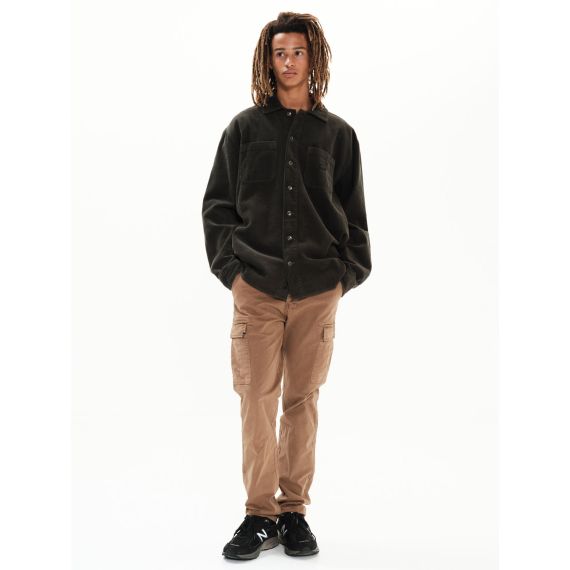 Emerson πουκάμισο 232.EM60.22A Overshirt Olive - Μακρυμάνικα Πουκάμισα  στο Bodyman