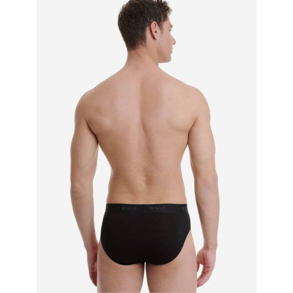 Walk Slip Bamboo W1775-02 Black - Slip στο Bodyman