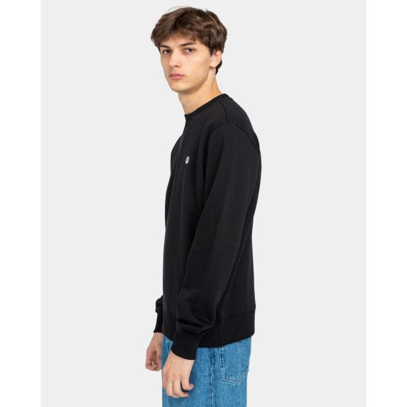 Element Hood ELYFT00158-FBK Cornell Classic Crew Black - Φούτερ χωρίς κουκούλα  στο Bodyman