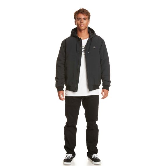 Quiksilver Μπουφάν EQYJK03996-KVJ0 Classik Hood UPD Black - Μπουφάν στο Bodyman