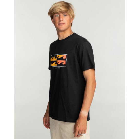 Billabong T-Shirt EBYZT00143-BLK Inversed Black - T-Shirt  στο Bodyman
