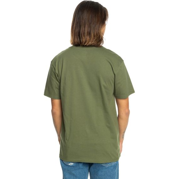 Quiksilver T-Shirt EQYZT07680-GPH0 Circle Up Khaki - T-Shirt  στο Bodyman